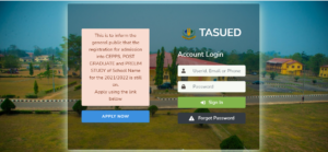 How To Apply For TASUED Post UTME 2022/2023